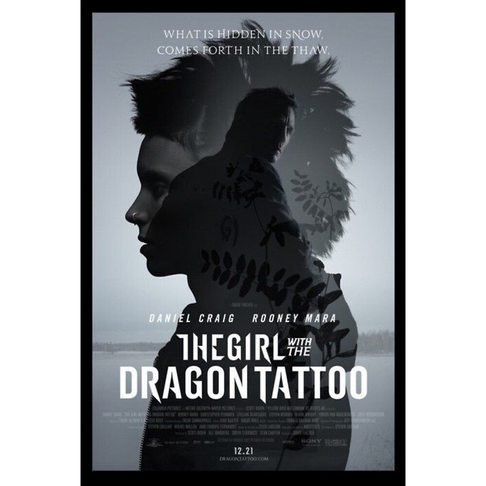 2011 The Girl With The Dragon Tattoo ORIGINAL Movie Poster 11x17 (Buy 2 Get 1)